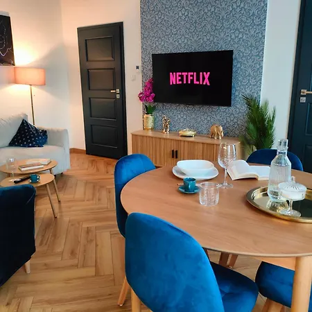 Lägenhet Centrum - Perla Srodmiescia & Free Parking 48m2