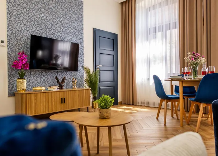 Centrum - Perla Srodmiescia & Free Parking 48m2 Lägenhet *